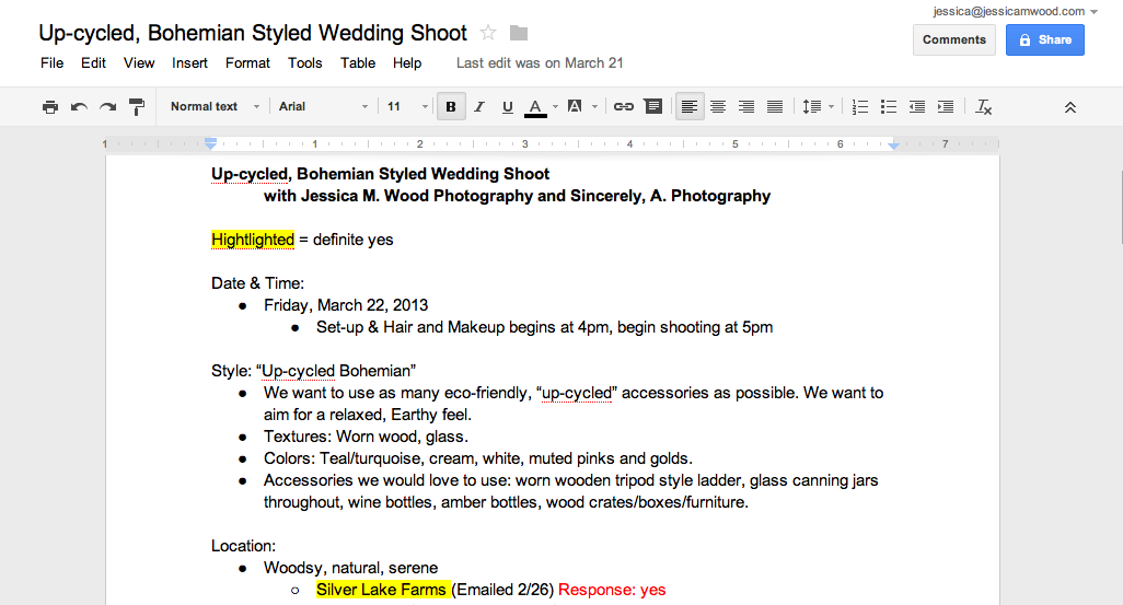 How to Organize a Styled Shoot :: For Photographers - Jessica Hickerson ...